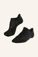 Falke GO2 Invisible Socken, unsichtbare Baumwollsocken für Damen, frontale Ansicht, komfortable Passform, weiße Farbe
