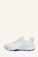 Ecco Biom H5 Golfschuhe aus Leder mit grünem Sohlendesign, atmungsaktiv und bequem für den Golfplatz.