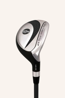 US Kids MK Pro Hybrid Golfschläger, nah aufgenommen, zeigt den Schlägerkopf und Griff, ideal für Golfspieler.