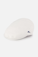 Chervo WRICH Flat Cap aus Stoff, stilvoller Hut mit flacher Krone und Schirm, elegante Kopfbedeckung für Damen und Herren.