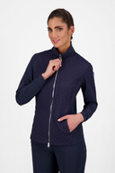 Chervo Marinella Golfjacke in leichter, atmungsaktiver Stoff mit Reißverschluss und seitlichen Taschen, ideal für den Golfsport.
