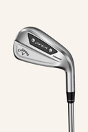 Callaway Apex AI300 Eisensatz mit Blick auf die Rückseite der Eisen, modernes Design und hochwertige Verarbeitung sichtbar