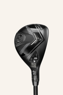 Hybrid-Schuh von Cobra DS Adapt Hybrid, zeigt das seitliche Profil und das sportliche Design in Schwarz und Weiß.