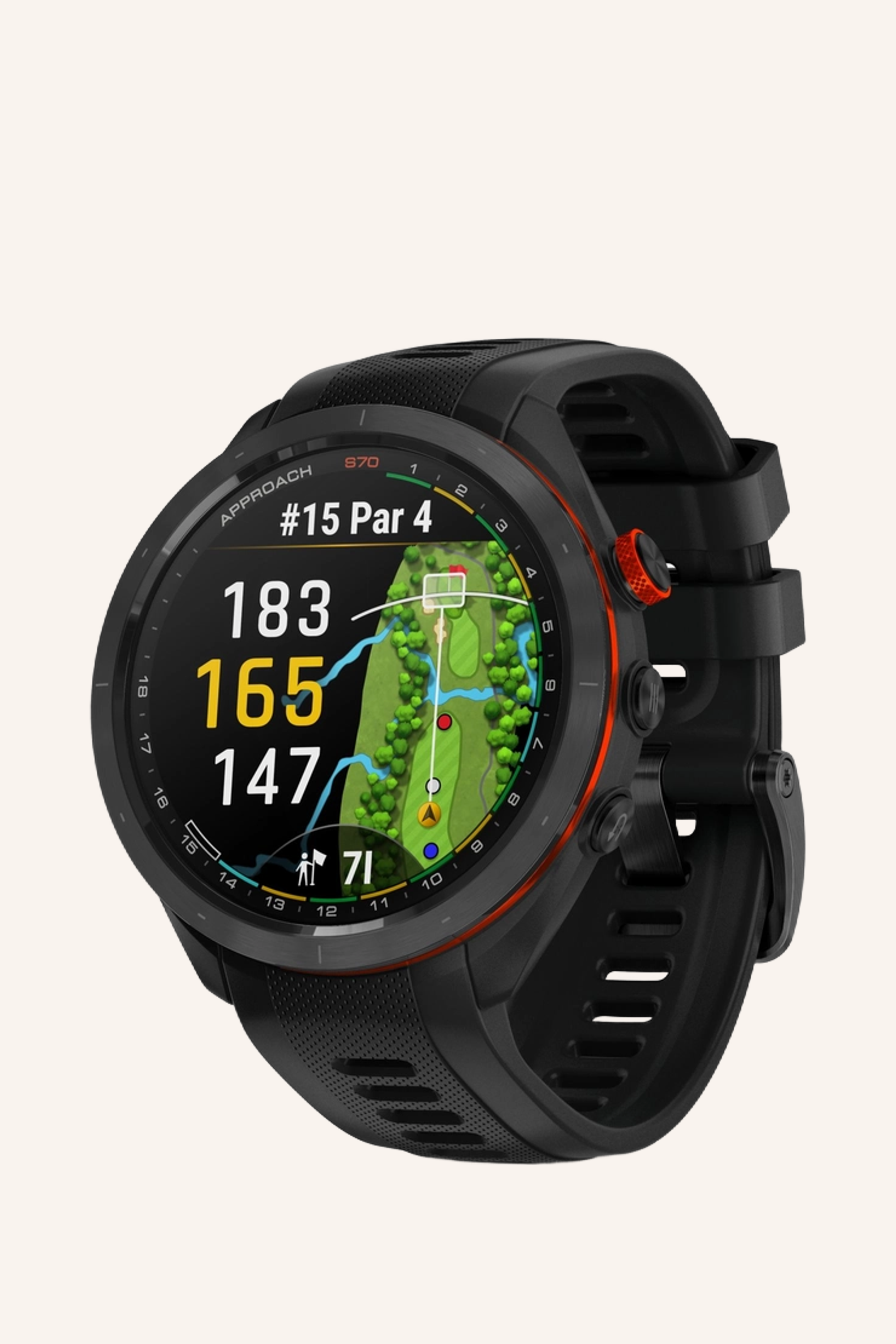 GARMIN APPROACH S70 47mm GPSナビ Approach S70 GPS Golfuhr - online kaufen | Golfers Paradise