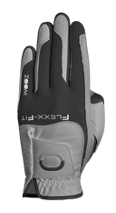 Golfhandschuhe von Zoom Hybrid mit printdesign, flexible Leder- und Textilmaterial, für besseren Griff und Komfort beim Golfspielen.