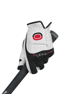 Golfhandschuh von Zoom im Hybrid-Design mit Printmuster, für verbesserten Griff und Komfort beim Golfspielen.