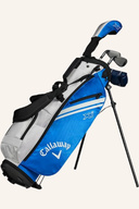 Callaway XJ Junior Golf-Komplettset mit 5 Teilen, inklusive Schläger und Tasche, für junge Golfspieler, in leuchtenden Farben