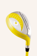 US Kids MK Lite Hybrid Golfschläger, 45 Zoll, leichter Hybrid für Kinder, mit grauem Schlägerkopf und schwarzem Griff.