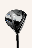 TaylorMade Qi10 Fairwayholz, modernes Fairwayholz mit schlankem Schaft und strukturierter Oberfläche, für präzise Schläge.