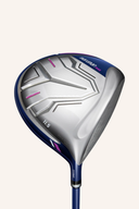 Majesty SG 23 Driver mit weißer Sohle, Schlägerkopf und Griff, perfekt für lange Abschläge beim Golf.