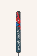 Superstroke Zenergy Tour 2.0 Marvel Edition Puttergriff mit Spiderman-Web-Druck, schwarzer Griff mit rotem und weißem Marvel-Design