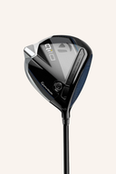 TaylorMade Qi10 Driver, modernes Golfdriver mit aerodynamischem Design und hochwertigen Materialien, auf dem Schlägerkopf sichtbar