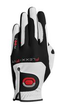 Zoom Wetterhandschuhe mit wetterfestem Material und auffälligem Druck, ideal für kalte und nasse Tage.