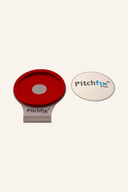 Golfers Paradise Ballmarker HatClip, kleiner runder Markierer mit Clip für Hüte, praktisches Zubehör für Golfer.