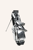J. Lindeberg Golftasche mit Standfunktion, schwarz, robustes Material, praktische Tragegriffe, ideal für Golfsport und Transport