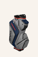 Wilson Alpine Dry Cartbag, wasserfester Golftasche mit mehreren Fächern, ideal für den Transport auf dem Golfwagen.