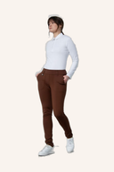 Lange Magic Warm Hose von Daily Sports in schwarzer Farbe, bequemes Sport- und Freizeitoutfit, ideal für kalte Tage