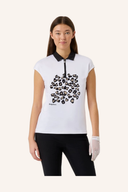 Bunt bedrucktes T-Shirt von Daily Sports mit kurzen Ärmeln und dekorativen Verzierungen, bequemes Damen-Kurzarmshirt