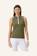 Daily Sports Trophy SL Polo-Shirt in blau mit Kragen und Knopfleiste, sportliches Design, hochwertiges Poloshirt für Damen.