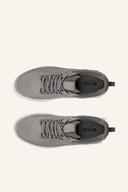 Ecco Core Golfschuhe in Schwarz, seitlicher Blick, bequemes Design und langlebiges Material für optimalen Golfkomfort