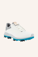 Ecco Biom G3 Golfschuhe in Schwarz mit Mesh-Obermaterial und griffiger Sohle für optimalen Halt beim Golfspielen.