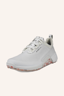 Ecco Biom H4 Golfschuhe in Schwarz mit atmungsaktivem Obermaterial und rutschfester Sohle, ideal für Golfspieler.