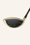 TaylorMade Qi 35 Max Driver, Designer Series, mit schlichter schwarzer Oberfläche und großem Schlägerkopf, für lange Abschläge