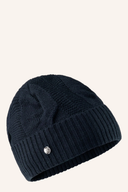 Addie Beanie von Daily Sports, schwarze Mütze aus weichem Material, ideal für kaltes Wetter, mit schlichter, moderner Optik