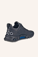 Ecco Biom C4 Boa Golfschuhe aus schwarzem Leder mit Schnürverschluss und rutschfester Sohle, für optimalen Komfort beim Golf.