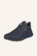 Ecco Biom C4 Boa Golfschuhe in Schwarz mit Schnürsenkeln und rutschfester Sohle, für komfortables Golfspiel.
