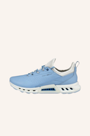 Ecco Biom C4 Golfschuhe, seitliche Ansicht, atmungsaktives Obermaterial und rutschfeste Sohle für optimalen Halt beim Golf.