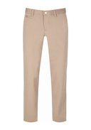 Alberto Rookie Stretch Energy Golfhose, lange Hose aus dehnbarem Material, ideal für Golfspieler, vorneansicht mit Reißverschluss und Taschen