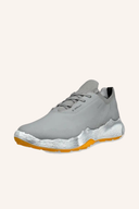 Ecco Biom H5 Golfschuhe in schwarz mit schnürung, atmungsaktives Obermaterial und rutschfeste Sohle für Golfspieler.
