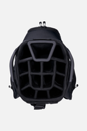 Callaway Org 14 Cartbag in Schwarz, mit mehreren Fächern und stabilen Tragegriffen für Golfcarrying.