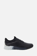 Ecco S-Three Golfschuhe aus Leder mit Schnürung und rutschfester Sohle, ideal für Golfspieler.