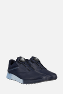 Ecco S-Three Golfschuhe aus Leder mit Schnürung und rutschfester Sohle, ideal für Golfsportler.