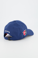 Wilson Pro Tour Cap, schwarze Kappe mit weißem Wilson-Logo, aus langlebigem Material, für sportlichen Schutz und Stil.