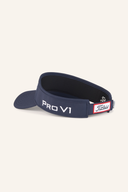 Titleist Tour Performance Visor, schwarze Kappe mit Logo, sportliches Design, ideal für Golfer und Outdoor-Aktivitäten