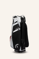 Golfbag Callaway Org 14 HD L Tourbag mit mehreren Fächern und Tragegriffen, schwarzes Design für Herren.