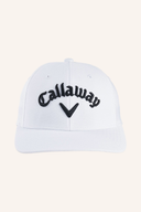 Callaway Tour Kappe aus atmungsaktivem Material, klassische Cap mit Logo, ideal für Golf und Freizeit, schwarze Farbgebung