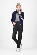 Jack Nicklaus Wind Stopper Pullover Jacke mit Reißverschluss und Stehkragen, winddichtes Material, sportliches Design.