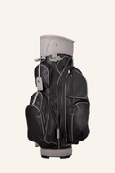 Zeller Golfbags KingSize Cartbag auf Golfwagen, mit mehreren Fächern und stabilem Tragegriff, für bequemes Golfspiel