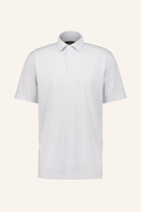 Lattice Print Polo
