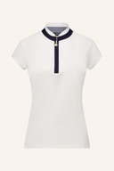 Solid Polo Cap Sleeve