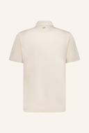 Tonal zweifarbiges Polo-Shirt von Jack Nicklaus, aus Baumwolle, mit klassischem Kragen und kurzen Ärmeln.