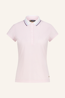 Rosa Jack Nicklaus Poloshirt aus festem Stoff, sportlicher Polo mit Kragen und Knopfleiste, perfekt für sportliche Casual-Looks.