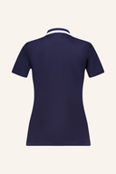 Schwarzes Jack Nicklaus Poloshirt aus festem Stoff, kurze Ärmel, klassischer Kragen, sportliches T-Shirt für Herren.