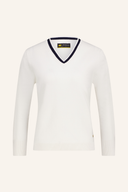 Jack Nicklaus Wind Stopper Pullover Jacke, sportliche Kleidung, Frontansicht mit Reißverschluss und winddichtem Material