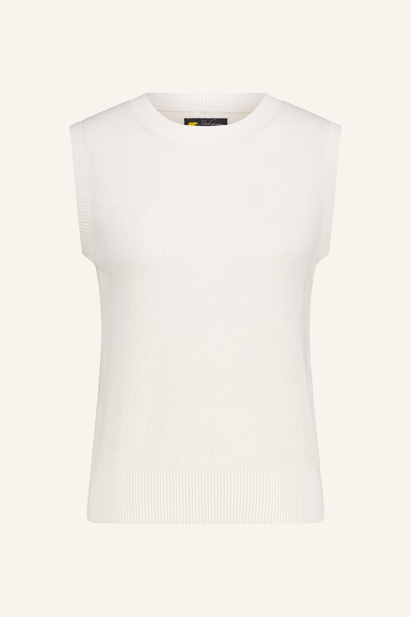 Mesh Sweater Vest