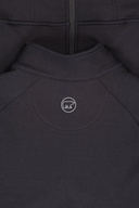 Full Zip Solid Polo